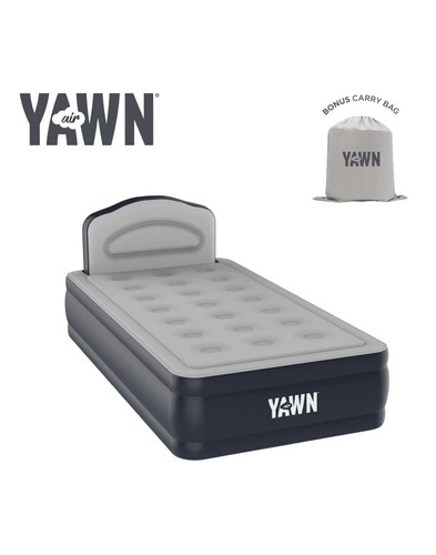 Yawn air bed self - air, self-inflating