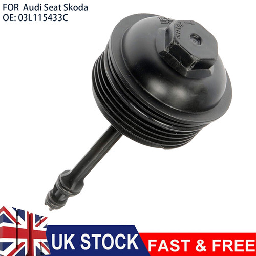 Oil filter housing cap lid - cap,