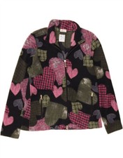 VINTAGE Womens Fleece Jacket