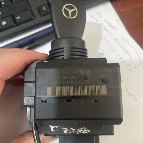 Mercedes w211 ignition - w211, key