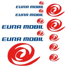 Eura Mobil adesivi sticker camper caravan 10 Pezzi