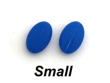 LINEGEAR Nose pads Nose Bombs for Oakley Mars Small - Blue [MA-NP-S-BL]