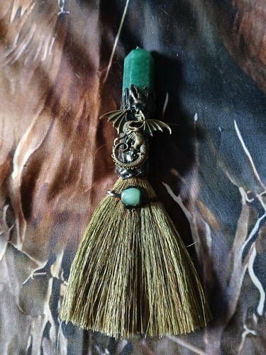 Crystal witch broom flourite - crystal,