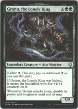Grunn, the Lonely King -