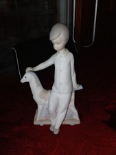 Vintage NAO Lladro ~ Boy with Rocking Horse ~ Matte Finish ~ Figure