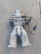 TOYOTA SUPRA MK3 7M-GE THROTTLE BODY AND INTAKE THROTTLE POSITION SENSOR PLENUM