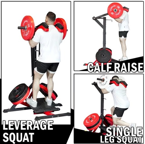 Heavy duty calf raise hack - heavy,
