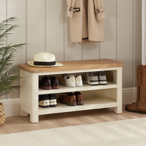 Shoe storage hallway bench - storage,