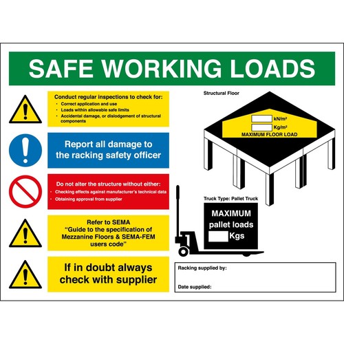 Mezzanine floor safe working - floor,