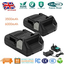 For Hitachi BSL1830 BSL1825 BSL1815X WH18DSAL 6.0Ah/3.5Ah 18V Battery/Charger