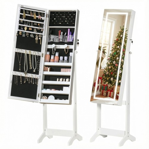 Homcom mirrored jewellery - mirrored,