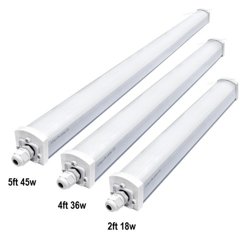 Led batten light tri - led, tri-proof