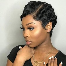 Short Pixie Cut Wigs For Black