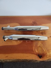 Harley Davidson 2003 Fat boy Silver Anniversary Stock Tail Pipe  