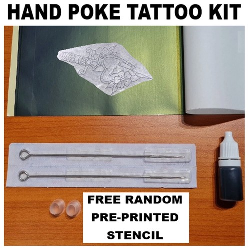 Stick poke tattoo - stick,