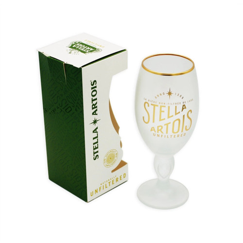 Stella artois unfiltered glass - stella,