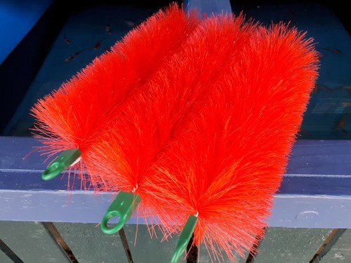 Red filter brushes - 3,
