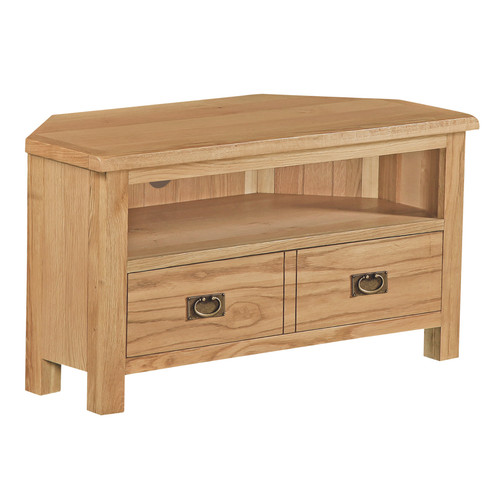 Baysdale rustic oak corner - baysdale,