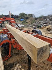 5 Metre Green Oak Beam (Waney Edge English Oak)