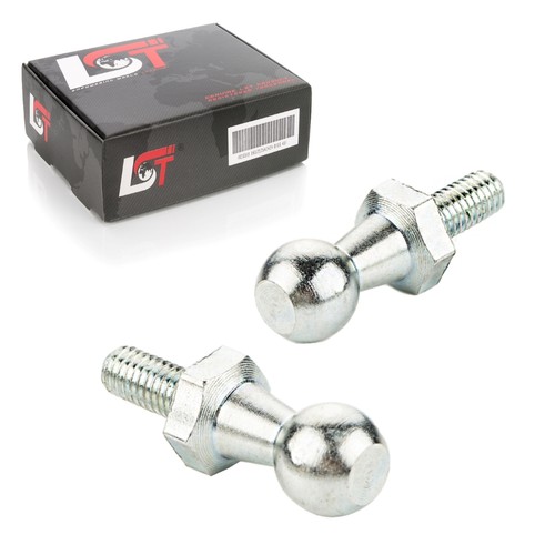 Ball head screw threaded - head,