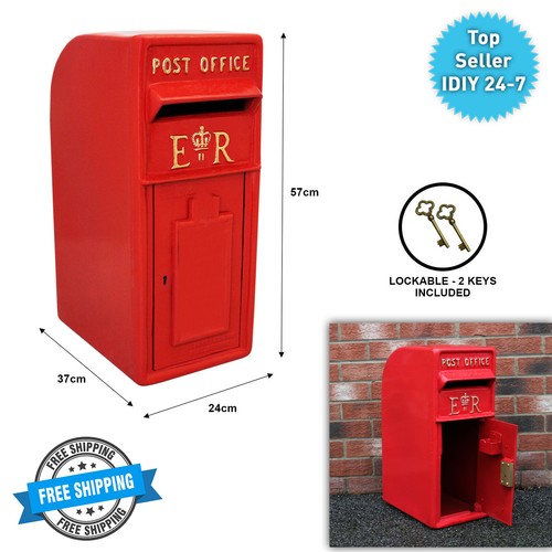 Cast iron royal mail post - iron,