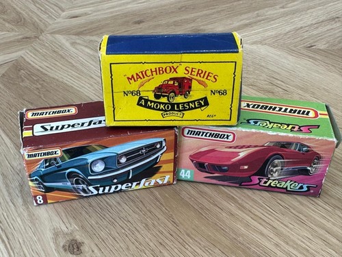Matchbox lesney empty boxes - lesney, x