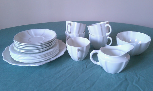 Royal crown derby - white, part
