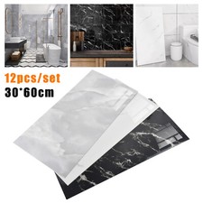12x Self-Adhesive Marble Tiles