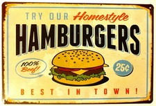 Try Our Hamburgers American