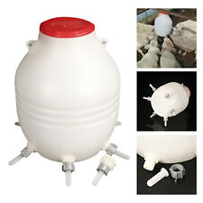 Lamb Feeder Milk Bottle 6 Nipples for Farm Animal Goat Livestock Supplies