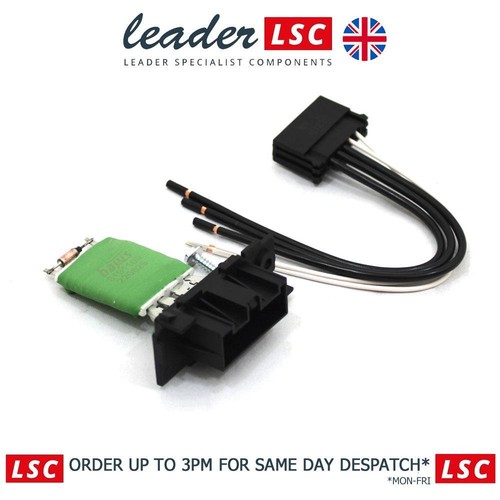 Heater blower fan resistor - heater,