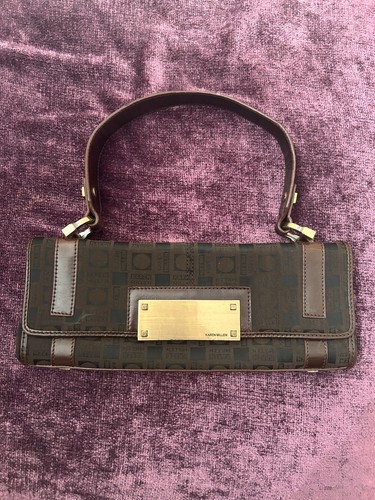 Karen millen brown monogram - millen,