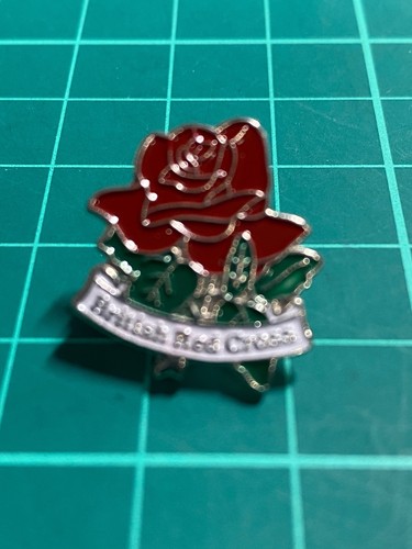 British red cross pin - red, badge