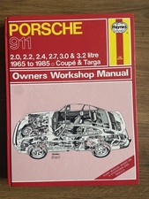 HAYNES MANUAL PORSCHE 911 2.0