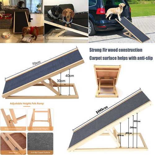 Adjustable wooden dog pet - dog, car