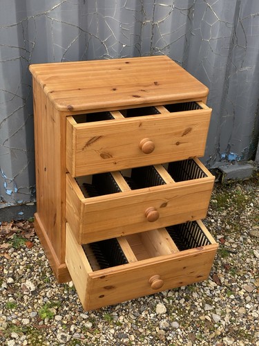 Solid pine wooden storage - solid,