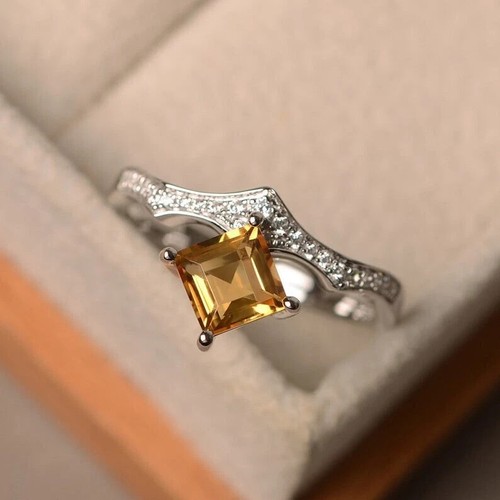 Princess cut natural - 1.42, ct