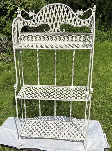 Vintage wrought iron tier - vintage,