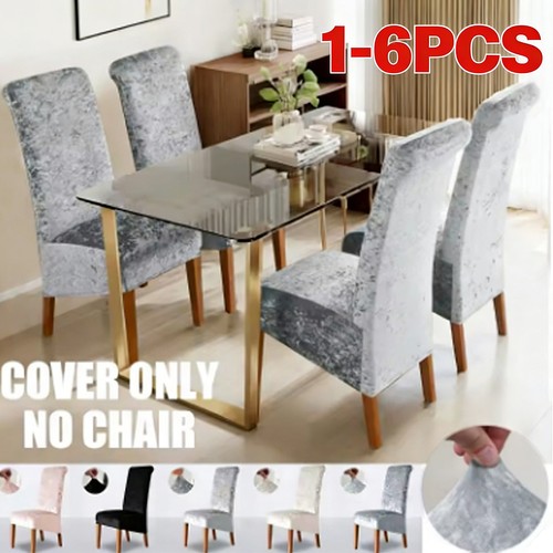 Dining chair seat covers - 6x,