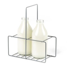 2 Milk Bottle Holder Tidy