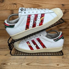 Adidas Trainers Womens Size UK 6 Originals Superstar White Dragon Leather Shoes
