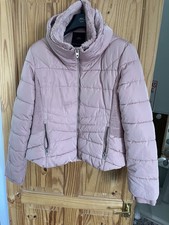 Zara Pink Puffer Jacket - Size