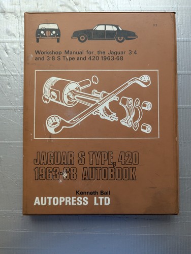 Jaguar 8 s type and - &, 3.8