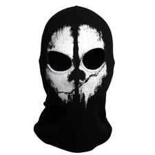Ghost Mask Balaclava NEW Full Face Warmer Ski Motorcycling Halloween Horror Mask
