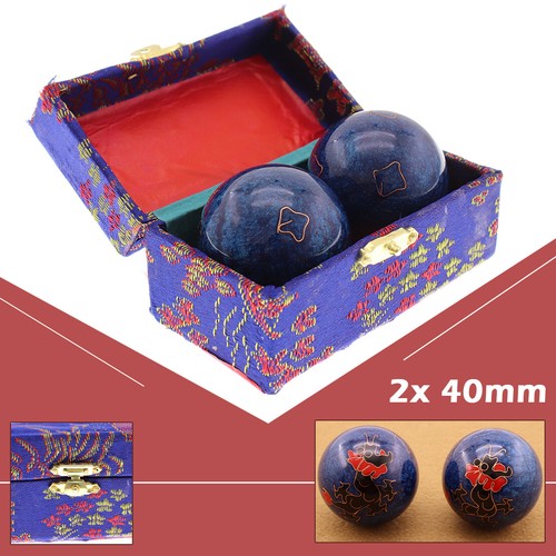 40mm 2pcs dragon baoding - 40mm, balls