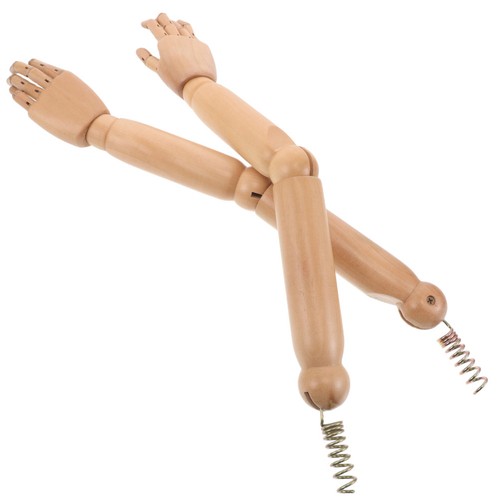 Wooden mannequin arm - wooden,