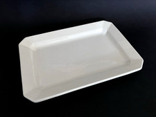 RARE ANTIQUE DIGOIN SARREGUEMINES NO CREIL PEARL IVORY FINE EARTHENWARE DISH