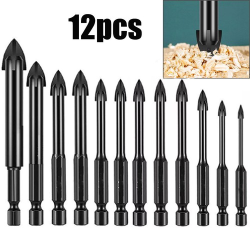 12pcs dry diamond drill - 12pcs,