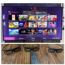 SAMSUNG 55" F8000 Series 8 Smart 3D Full HD LED TV 3 x 3D GLASSES INCLUDED
