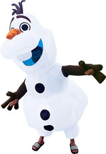 Olaf Costume Inflatable Costume Fancy Party Dress Birthday Outfit Adult Size